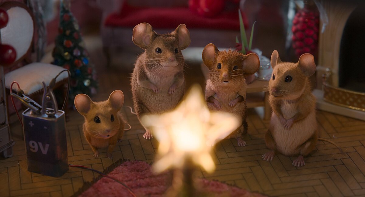 záber z filmu Myši v akcii: Vianočná pasca