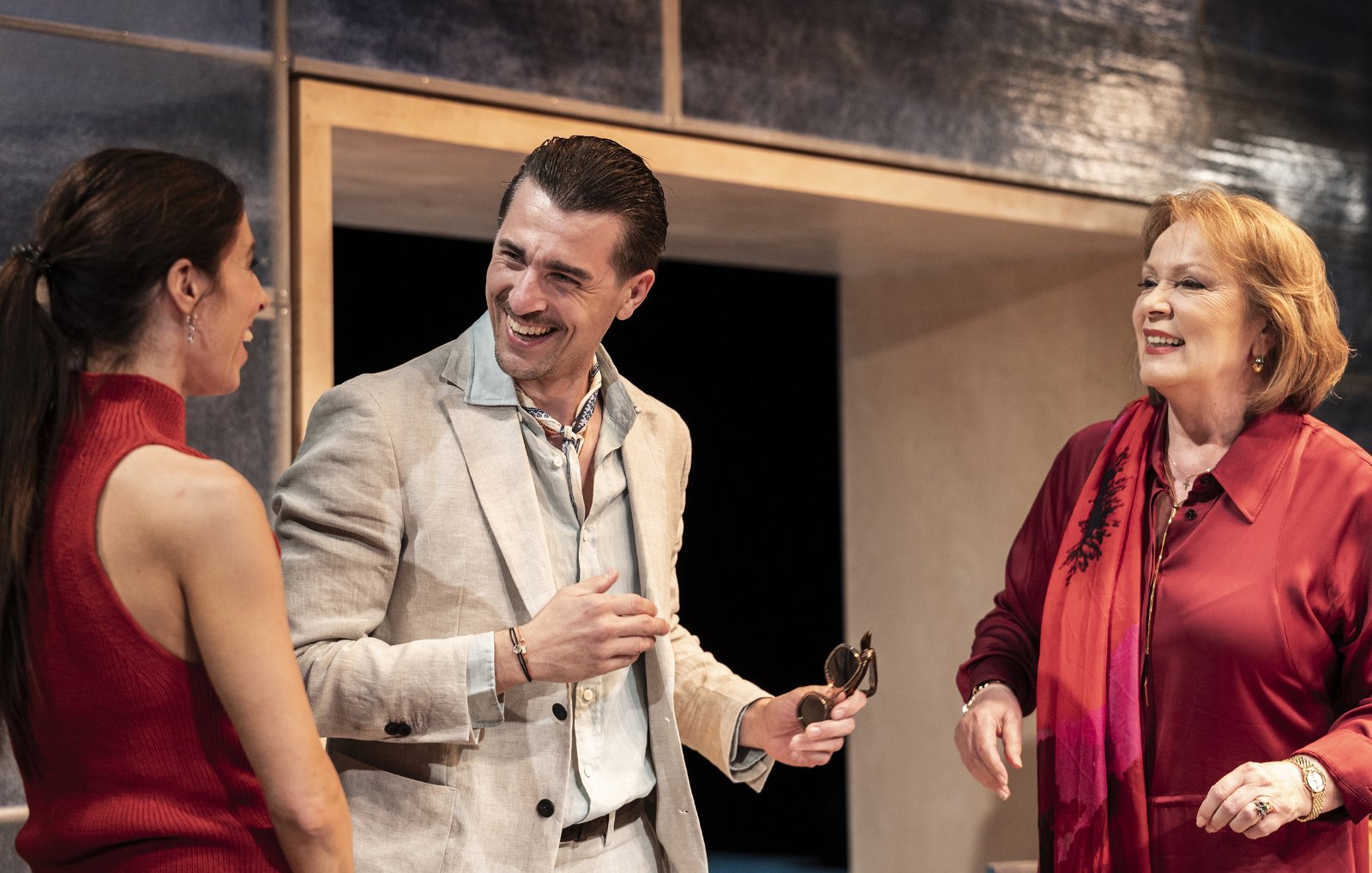 Zuzana Porubjaková (Jana), Juraj Loj (Paolo), Anna Javorková (Marcela)