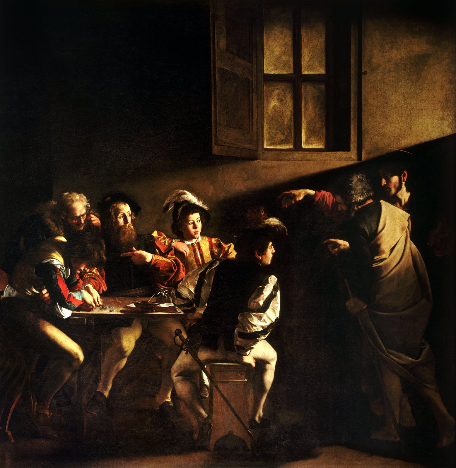 Povolanie svätého Matúša / Vocazione di san Matteo / The Calling of Saint Matthew