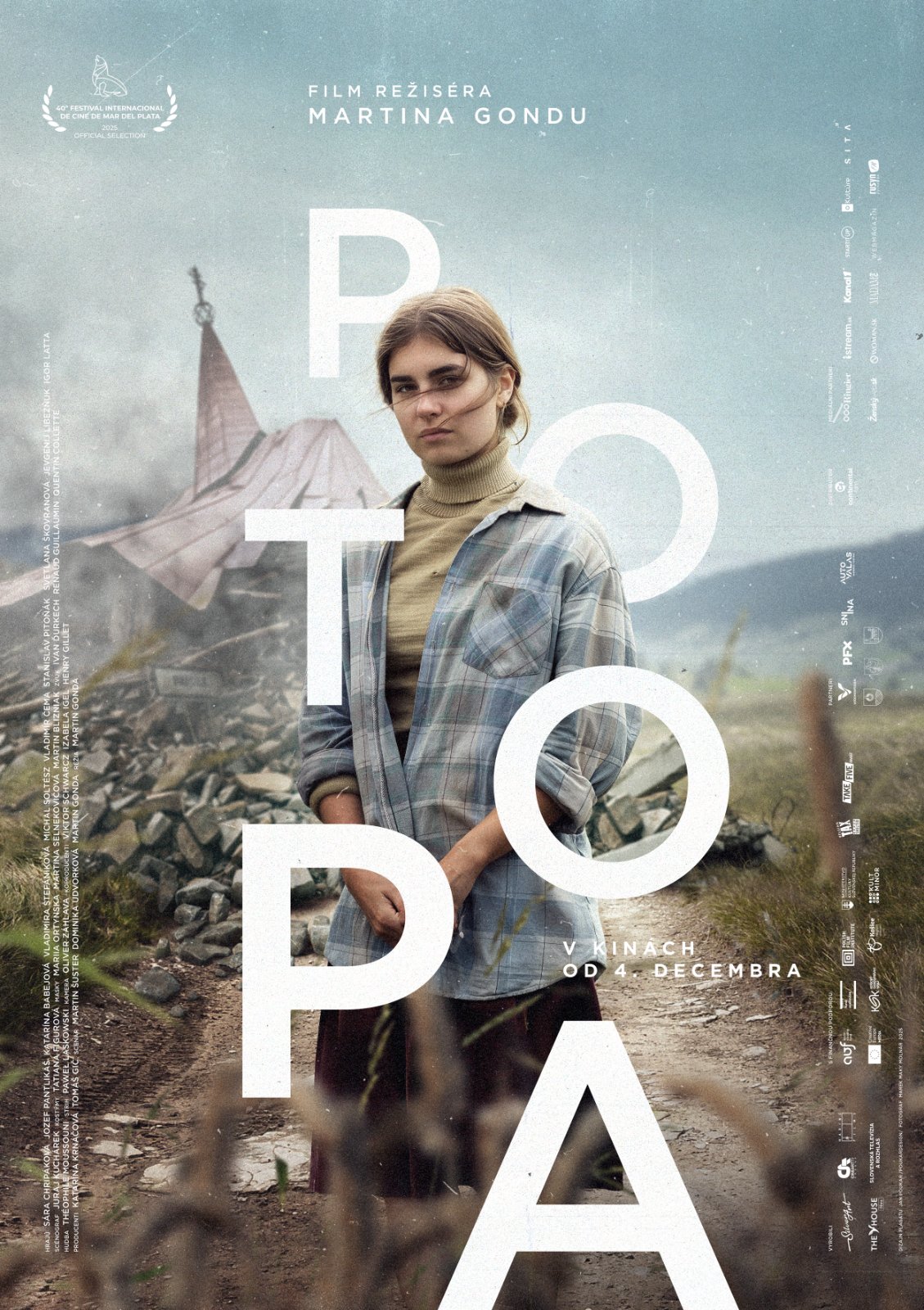Oficiálny plagát filmu Potopa režiséra Martina Gondu.
