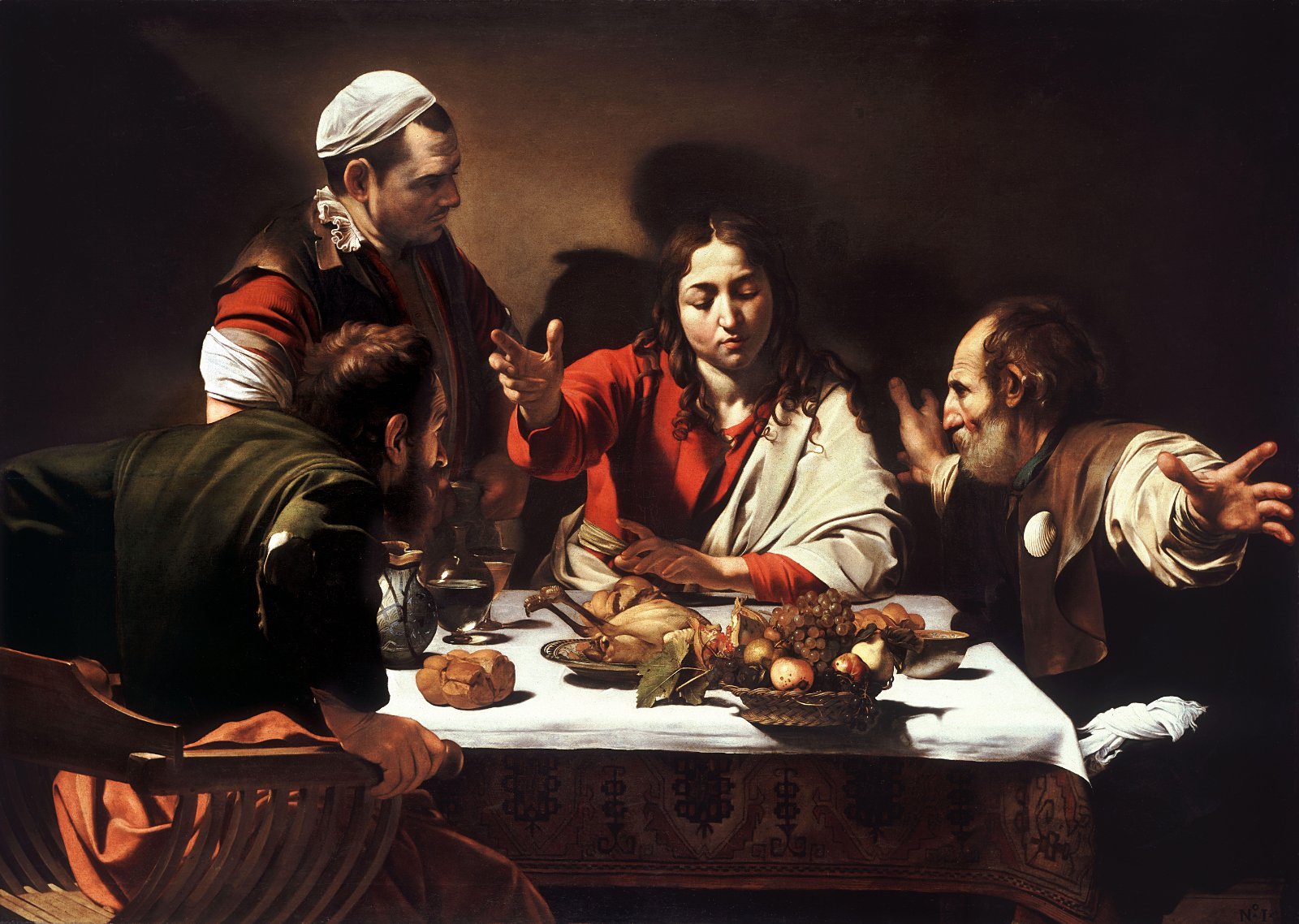 Večera v Emauzách / Cena in Emmaus / The Supper at Emmaus