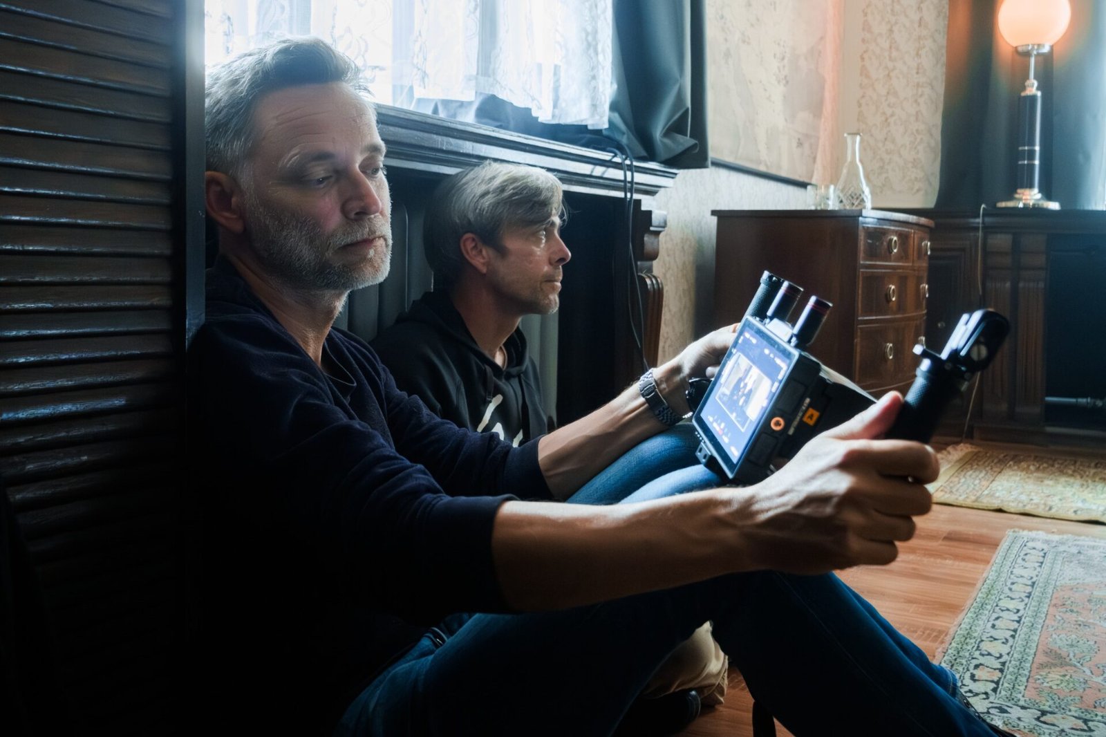 Režisér Juraj Štepka počas nakrúcania filmu Generál Golian / Zdroj: Igor Stančík