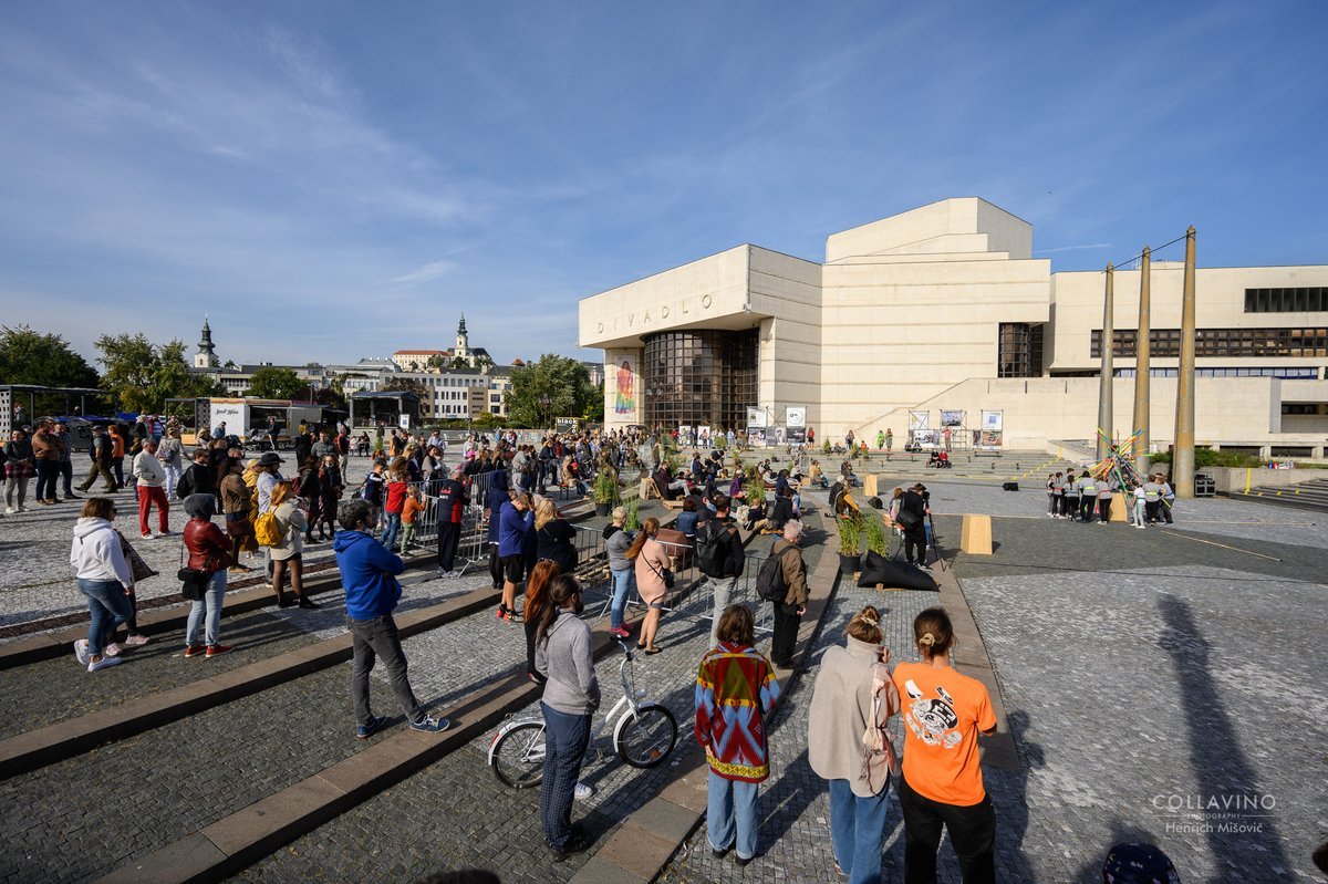 Sprievodný program Medzinárodného festivalu Divadelná Nitra / Foto: Henrich Mišovič, Collavino