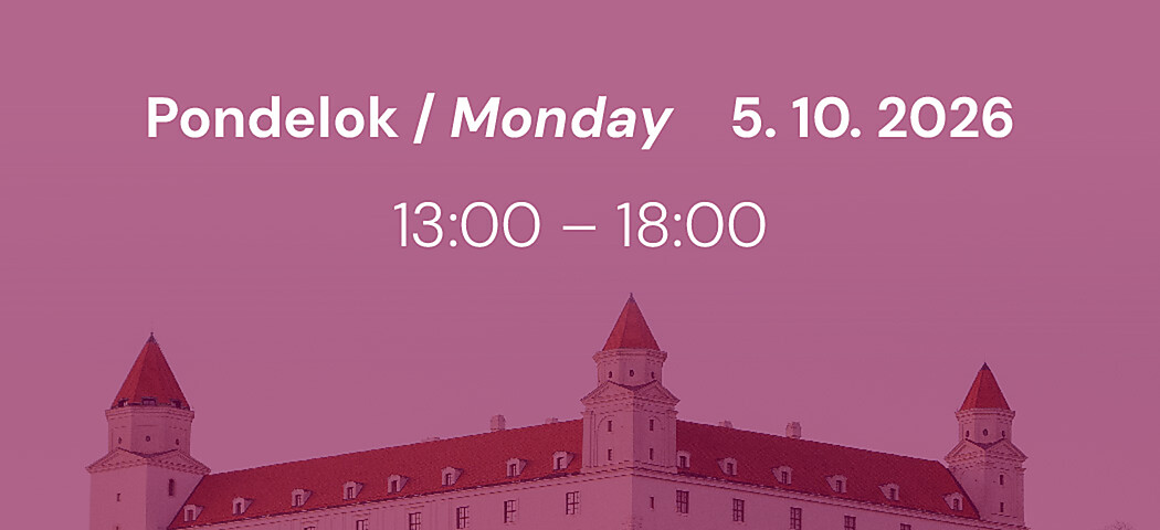Pondelok 5. 10. 2026: otvorené od 13:00